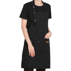 防水帆布 工作用圍裙, 1個, 黑色