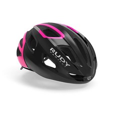 루디프로젝트 헬멧 스트림 HL640042, 블랙 + 핑크플루오 샤이니, 1개