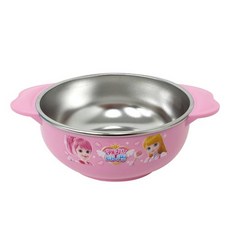 LE BARN 奇妙萌可防滑不鏽鋼碗, 混色, 1入