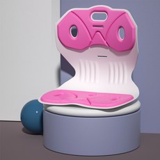 데이즈온샵 학생 직장인 좌식 쿠션 의자, 핑크