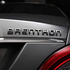BRENTHON DESIGN 字母車標, 銀色, 所有類型