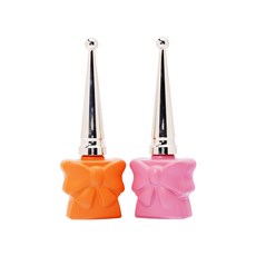 IVIt 蝴蝶結造型美甲底膠+蝴蝶結造型美甲封層膠, 單色, 1組