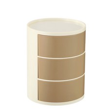 지아이비가구 파스텔라 파밀라 정리함 VDP-2515BR, 브라운