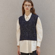 among A TWINKLE CABLE KNIT VEST