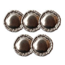 고급 코트 가디건 금속단추 베이시스 32mm, 니켈, 5개