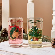 Modern House XMAS 泰迪熊玩具燒啤杯2件組, 1套