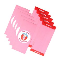 제이디올 용돈 상품권 축의금 현금 봉투, 스트로베리, 10개