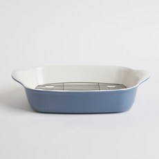 貝琉陶瓷 拉哥斯陶瓷藍, 1套, 調理盤 + 托盤