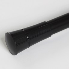 세류홈 아폴로 커튼봉 25mm, 블랙