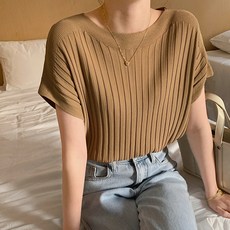 포플러앤씨 여성용 네슈빌 가오리 니트 P24SMKN031434