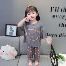 베베니즈 아동용 러블리 곰돌이 홈웨어 세트