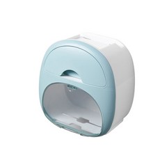 壁掛式面紙盒架, 天空藍, 1個