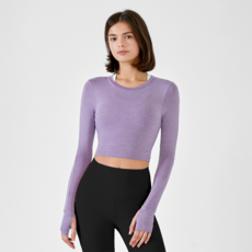 MUEVE 挖剪袖短版上衣