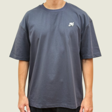 SWAG Lord Field 運動涼感絲光棉短袖T恤, 炭灰色