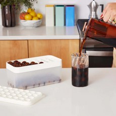 더블유앤피 아이스박스 볼 32구, 크림, 1개