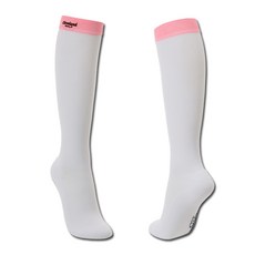 Cleveland GOLF 女款霓虹色拼色過膝襪 CGKWKS1110, 橙色