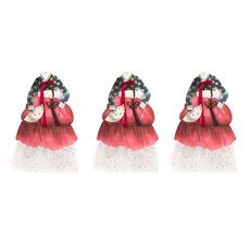 Somssi The Skills Advanced 女子韓服傳統卡片套組, 紅色的, 3套