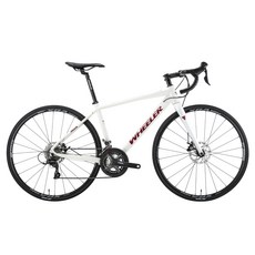 휠러 시마노 클라리스 디스크 로드자전거 RWA100D, 화이트, 미조립, 440, 1개