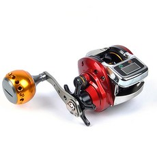 10+1球水深測量水滴捲軸, 紅色的, DCR150R