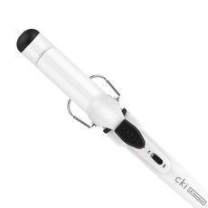 CKI 컬링 아이론 봉고데기 32mm 350g, 화이트, CKI-1105