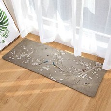 花樹與鳥系列防滑地墊 腳踏墊, 16