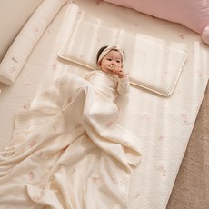 vivienda 嬰幼兒用純棉4層紗布毯, 小兔兔