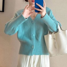 루나걸 여성용 레타비 브이 가디건