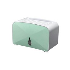 THE ZAKKA 多功能壁掛式收納衛生紙盒, 綠色, 1個