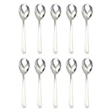 HAEMO Willive 韓國製 304不鏽鋼 圓形餐具, 10個, 單品