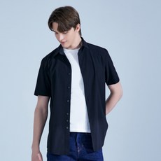 MILLET GOLF 男士透氣孔襯衫, 黑色