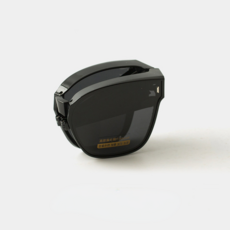 NEXPICK 可折疊偏光太陽眼鏡, 1個, 亮面黑