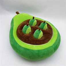 Darumi蔬菜拔取狗狗嗅覺訓練 350*300*70mm, 酪梨款, 1組