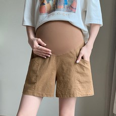 언헤브 A라인 임부용 반바지