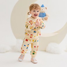 MilkBaby 알록달록 상하복 세트