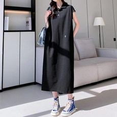레몬소울 그라브 카라 반팔 원피스 빅사이즈 포함