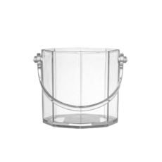 와인 샴페인 맥주 아이스 큐브 버킷 화이트 11.7 x 11.8 cm, 1개