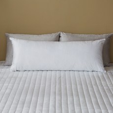 아임리빙 보들보들 극세사 카라멜 대쿠션 커버, 화이트