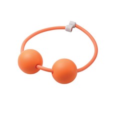 엘레컴 에클리어 의자에서 사용하는 스트레칭 볼 레귤러 타입 2단계, 오렌지, 1개