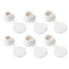 DailyPick 新款圓形實惠密封倒蓋3件組, 2套, 白色