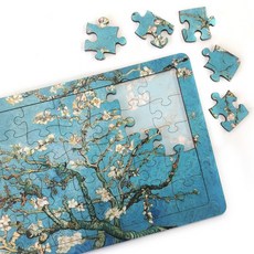 拼圖畫廊孝木板拼圖杏仁樹 19 x 29cm, 1個, 35件