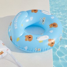 KiKi QUOKKA 夏日氛圍泳圈, 1個, 藍色