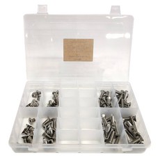 Inno Tools 沉頭不銹鋼六角扳手螺栓 M8 8 件套 W114, 1套