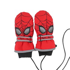 WINGHOUSE 孩童蜘蛛人圖案滑雪手套