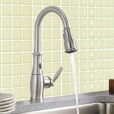 Sheet Nara DIY 廚房浴室自黏式磁磚貼 Bostile 5入, 米色