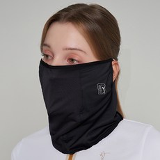 PGA TOUR Cool Draft UV涼感口罩, 黑色