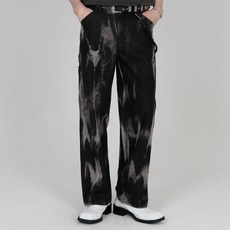 Flavorism 男款紮染水洗木匠牛仔褲 TP0037