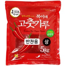 BokineMeokgeori 不辣辣椒粉 上 小菜用, 5kg, 1個