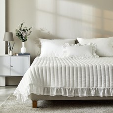 로라애슐리 벨리타 60수 고밀도 면 스프레드 싱글, 화이트