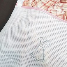 巧用 3D立體加厚型洗衣袋 洋裝 50 x 40cm, 1個, 白色