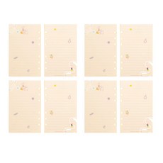 海綿寶寶 Archive 6孔活頁補充內頁 橫線筆記本 4p, 16張, 1套